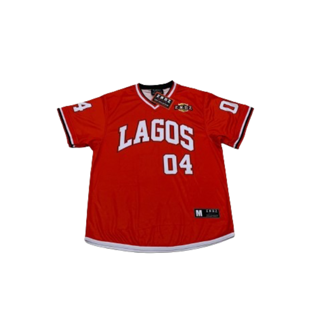 Endz Lagos Jersey - Red - Ikeja
