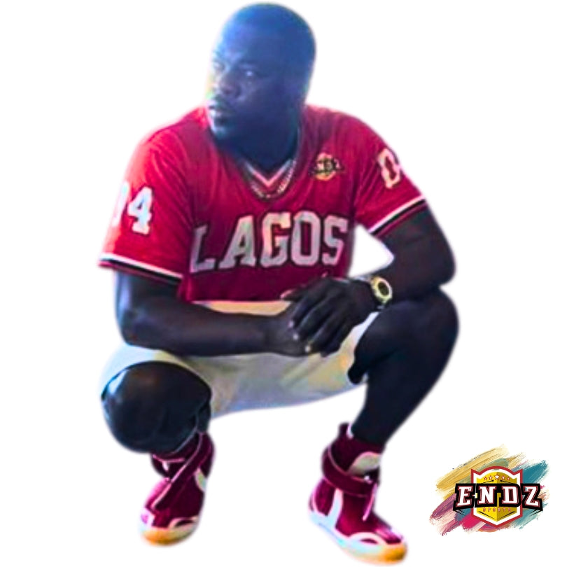 Endz Lagos Jersey - Red - Ikeja