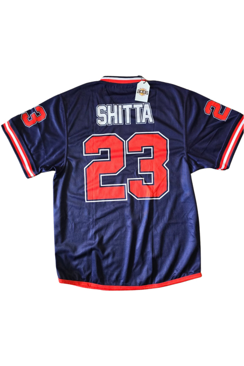 Endz Lagos Jersey - Blue and Red- Shitta