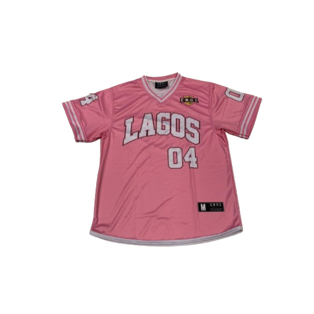 Endz Lagos Jersey-  Pink -  Vic.Island