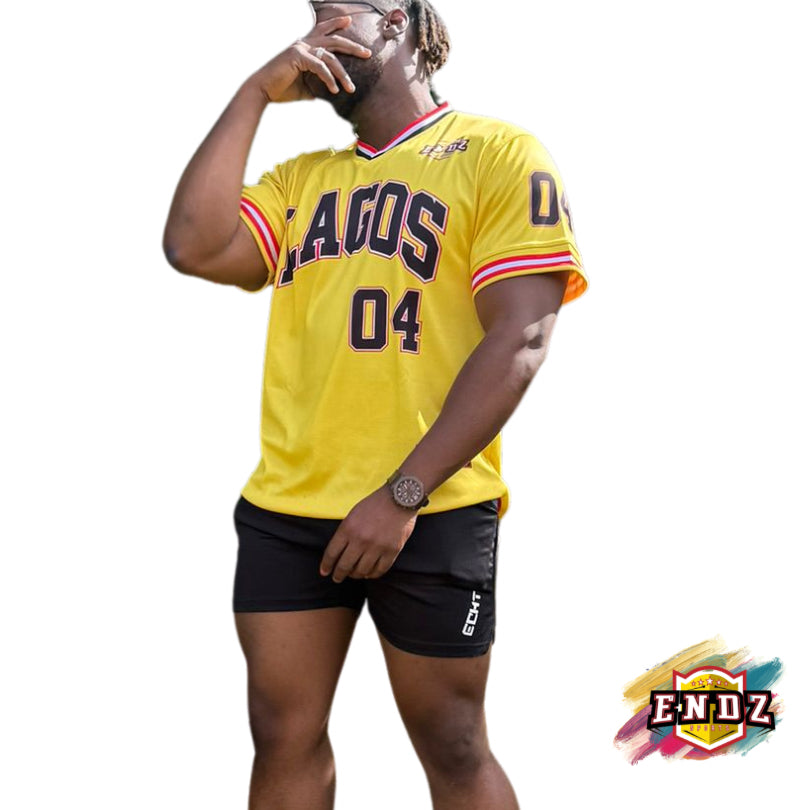 Endz Lagos Jersey -Yellow - Lekki