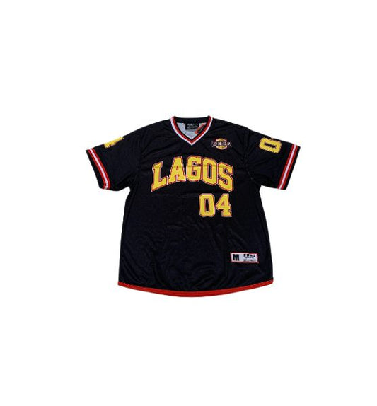 Endz Lagos Jersey- Black and orange - Ojuelegba