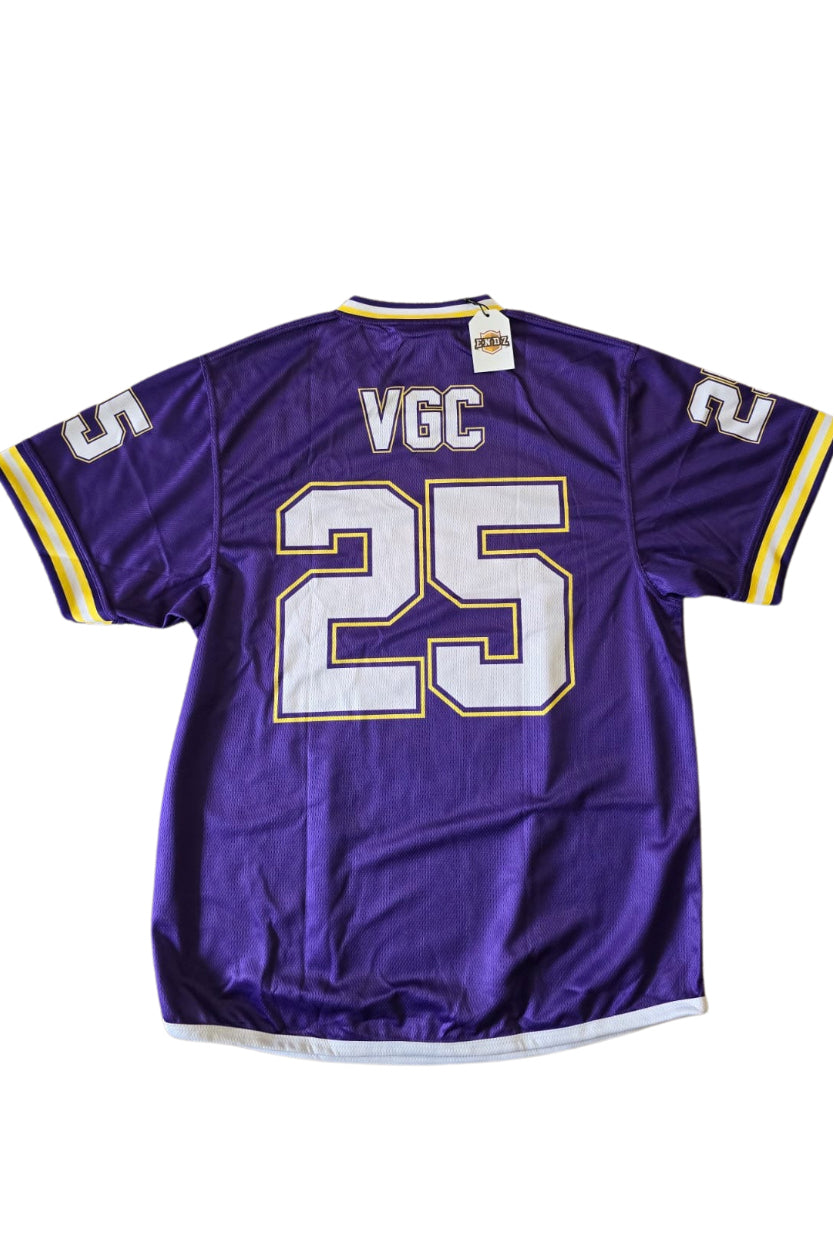 Endz Lagos Jersey - Purple and yellow - VGC