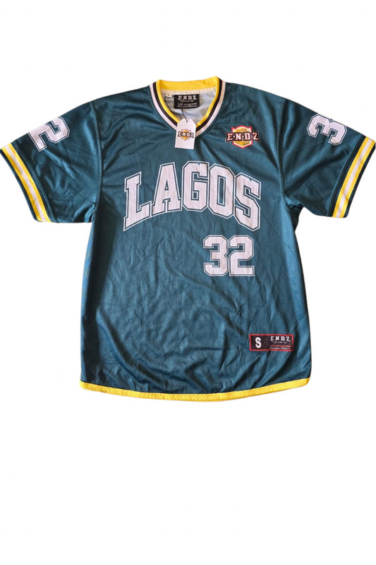 Endz Lagos Jersey - Green and yellow - Campus