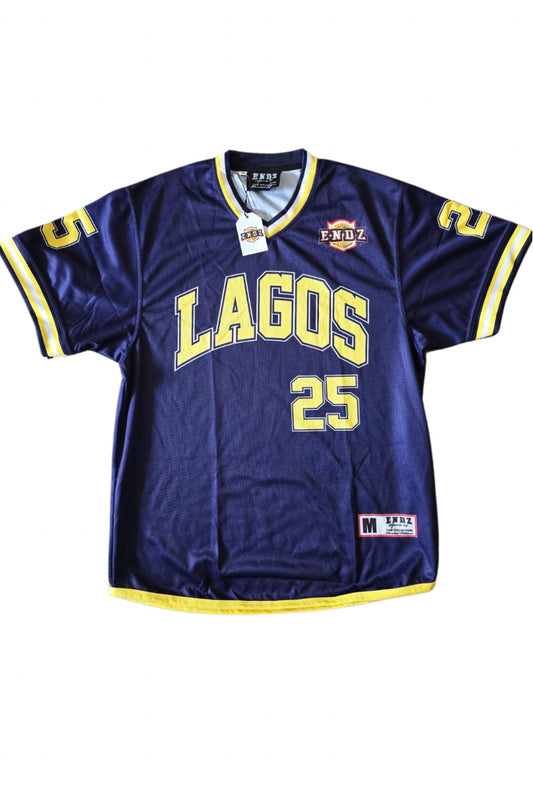 Endz Lagos Jersey - White and Green - Kakawa