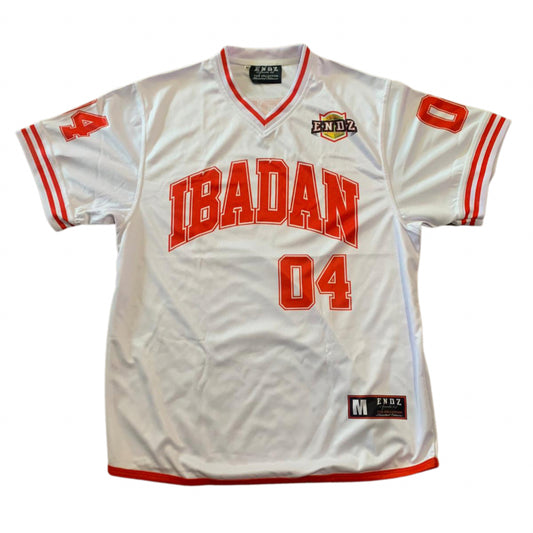 Endz Ibadan-White / Red Jersey - Bodija